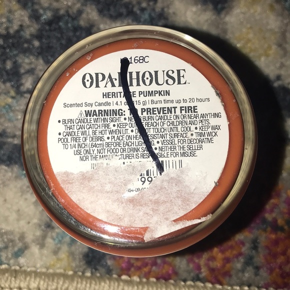 NWT Heritage Pumpkin Candle - Opalhouse - Picture 6 of 10